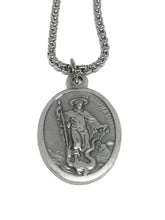 Load image into Gallery viewer, Saint Bernard Medal Necklace